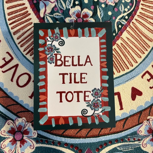 Brighton limited edition hand sketched floral artwork in vibrant tile pattern - Picture 5 of 11